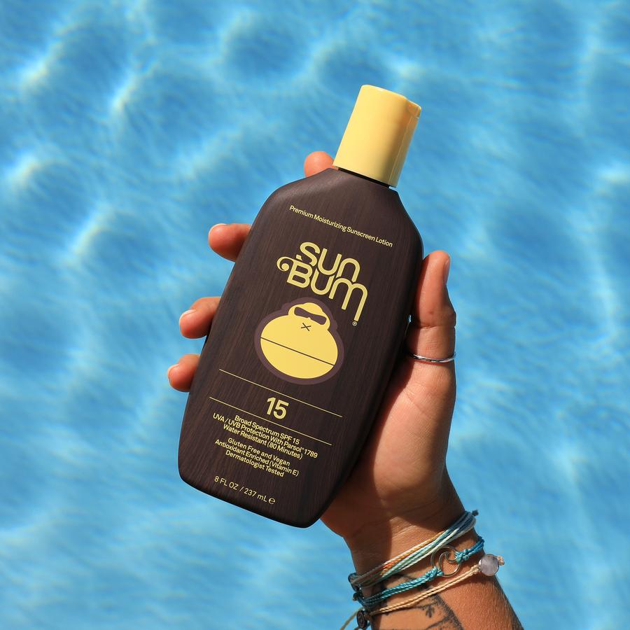 Original broad spectrum sunscreen lotion 8oz by Sun Bum — product view 3