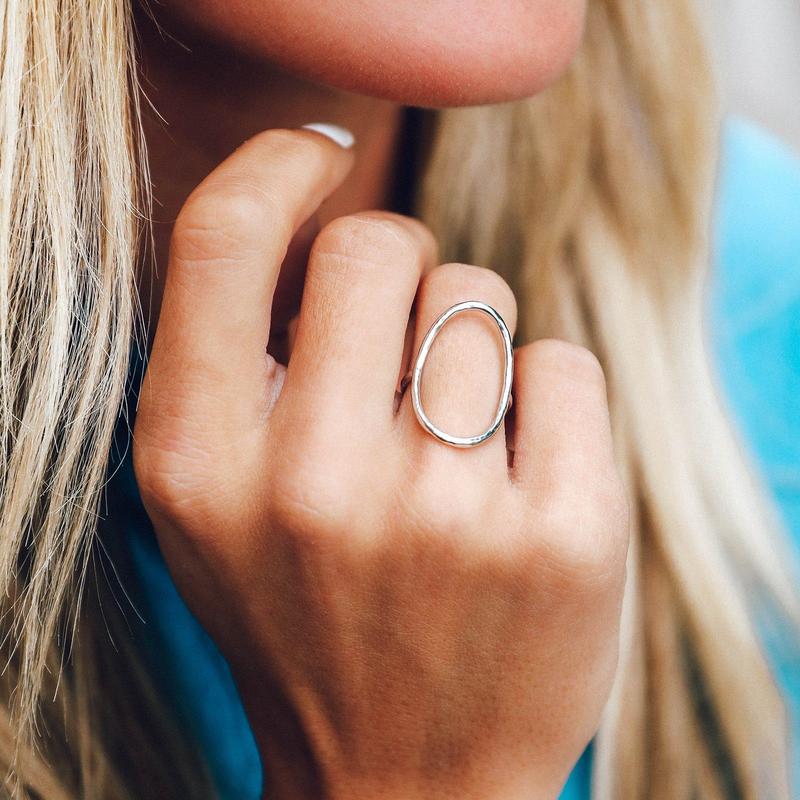 Oval Open Ring The Bikini Shoppe