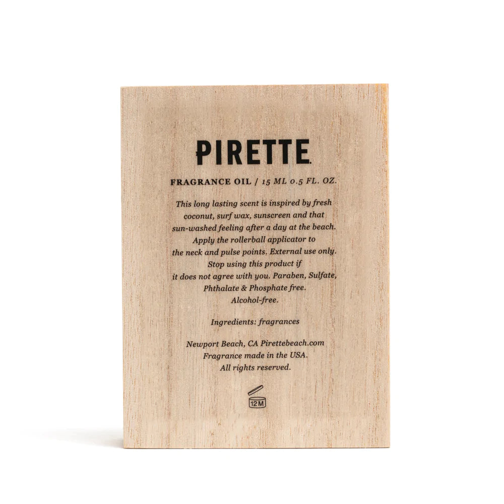 PIRETTE 15mL Rollerball Fragrance Oil The Bikini Shoppe