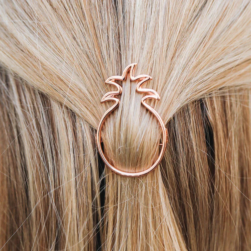 Pineapple Hair Barrette The Bikini Shoppe