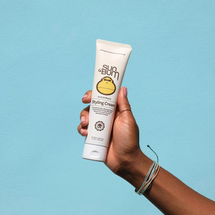 Sun Bum Curls & Waves styling cream — product view 2
