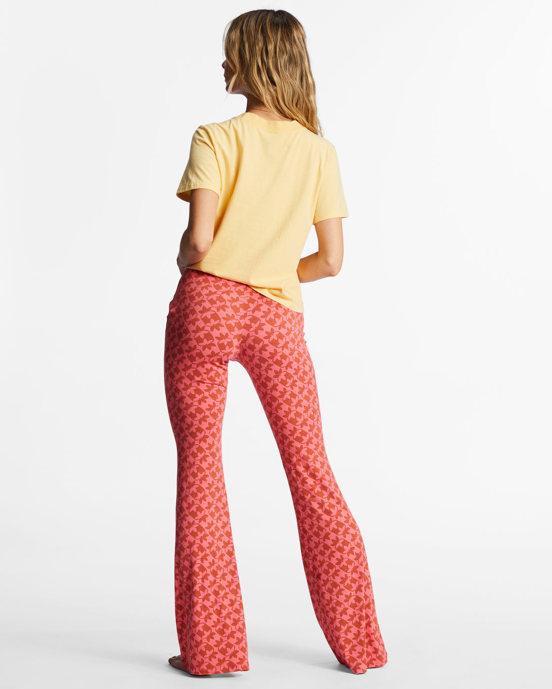 Sundown High-Waisted Flared Pants The Bikini Shoppe