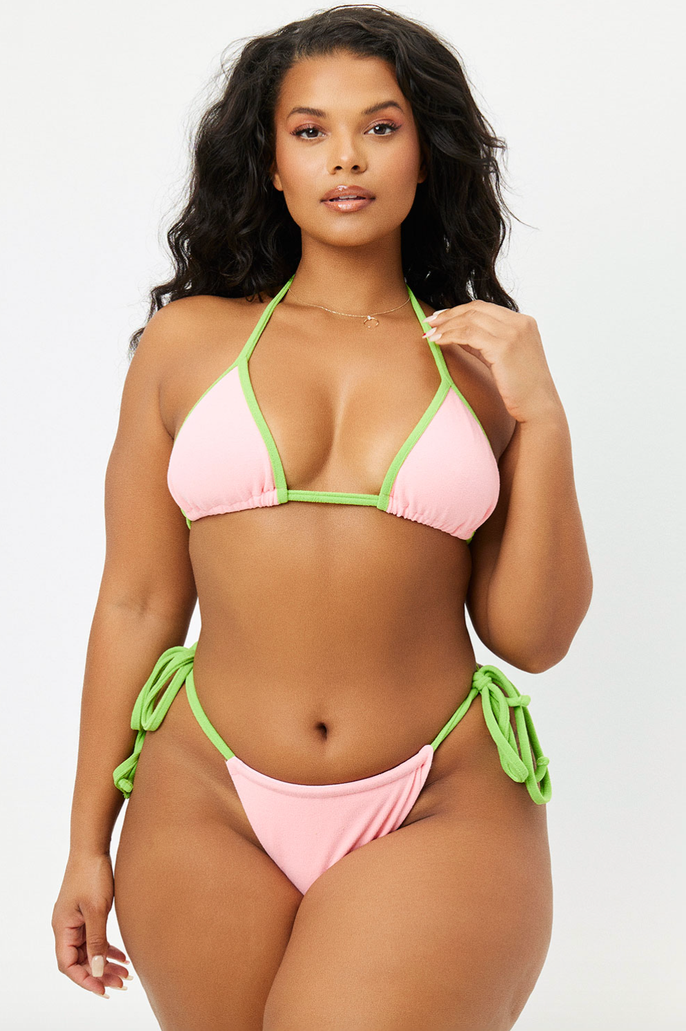 Tia Terry String Bikini Bottom The Bikini Shoppe