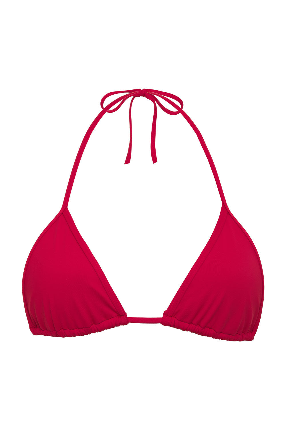 x PAMELA ANDERSON Zeus Micro Triangle Bikini Top - Anderson Red