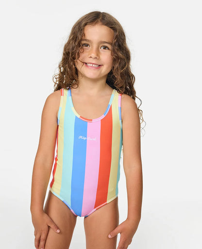 Girls Surf Magic Revo one-piece swimsuit by Rip Curl