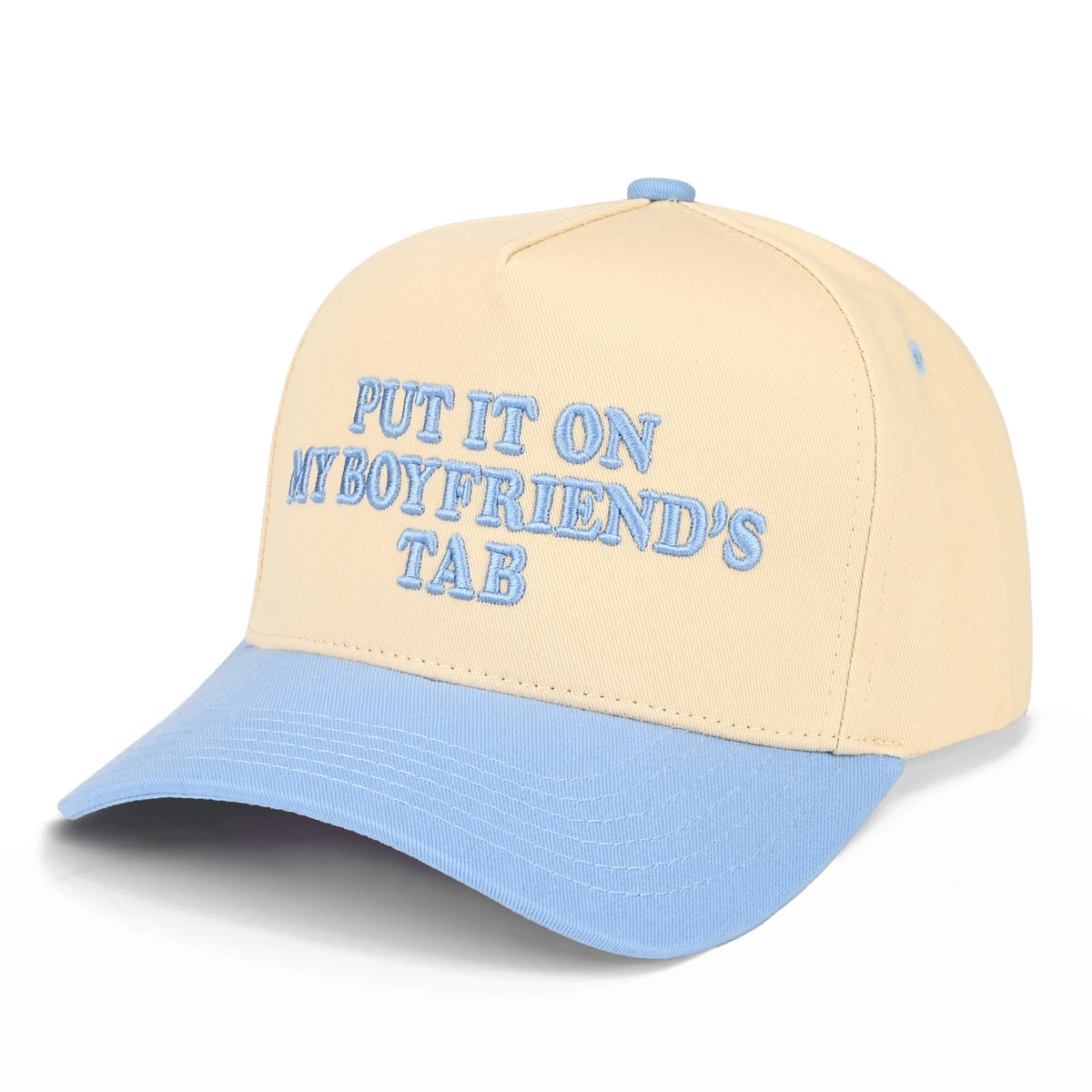 Put It On My Boyfriend's Tab Trucker Hat