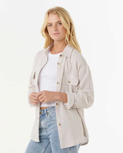 Oceanic Textured Shacket