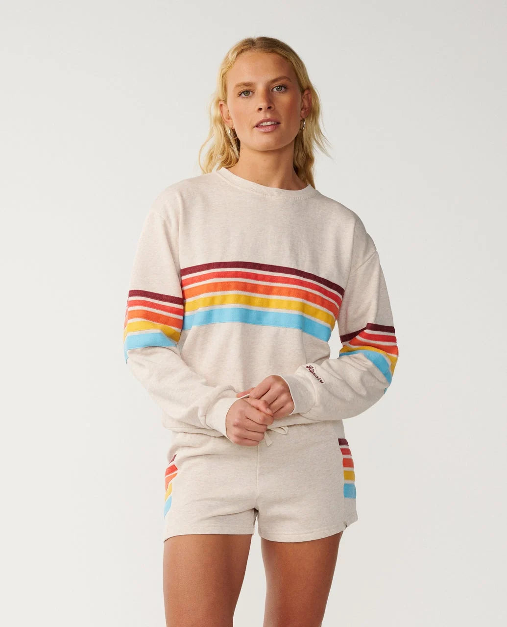Surf Revival Relaxed Crew Neck Sweater