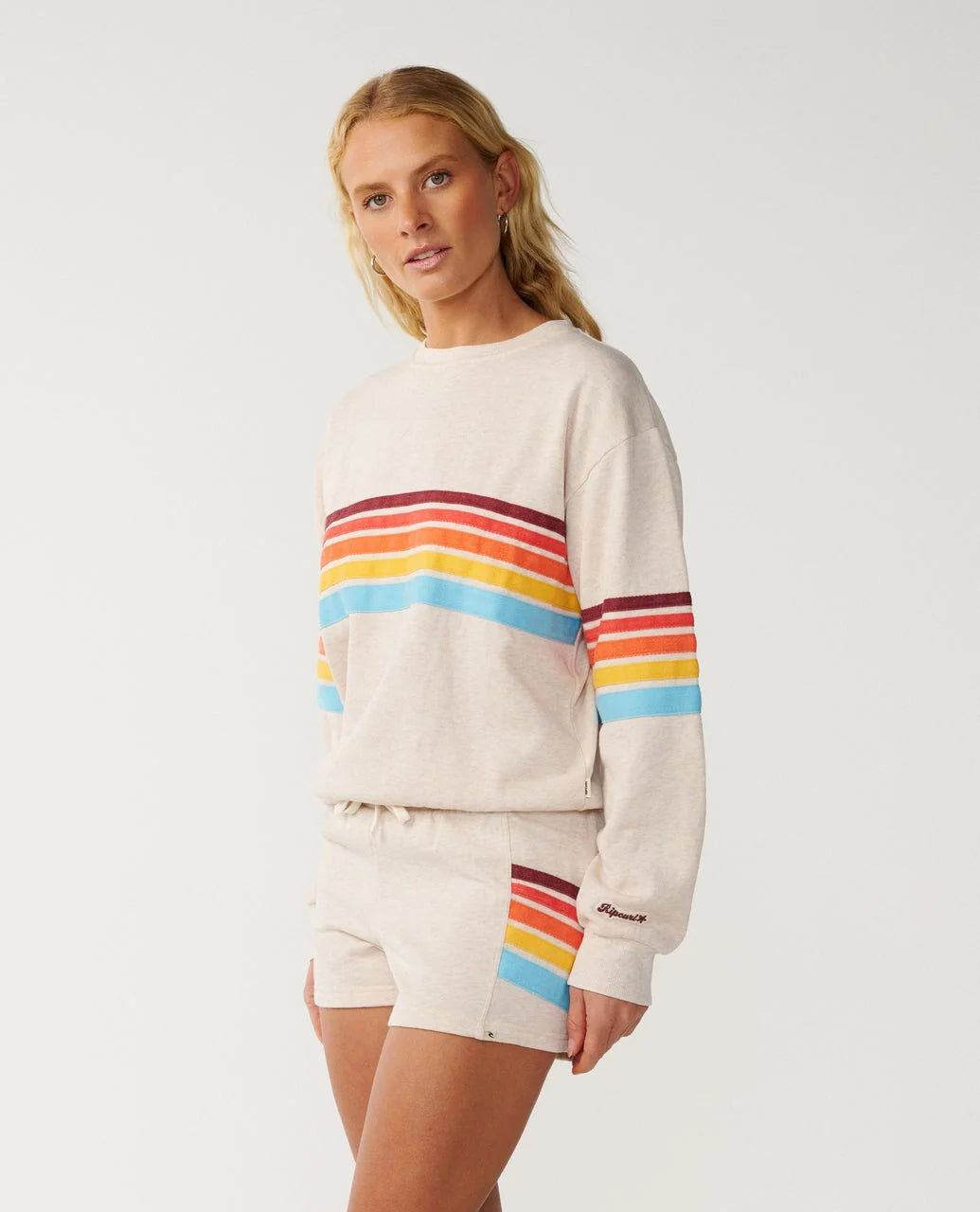 Surf Revival Relaxed Crew Neck Sweater