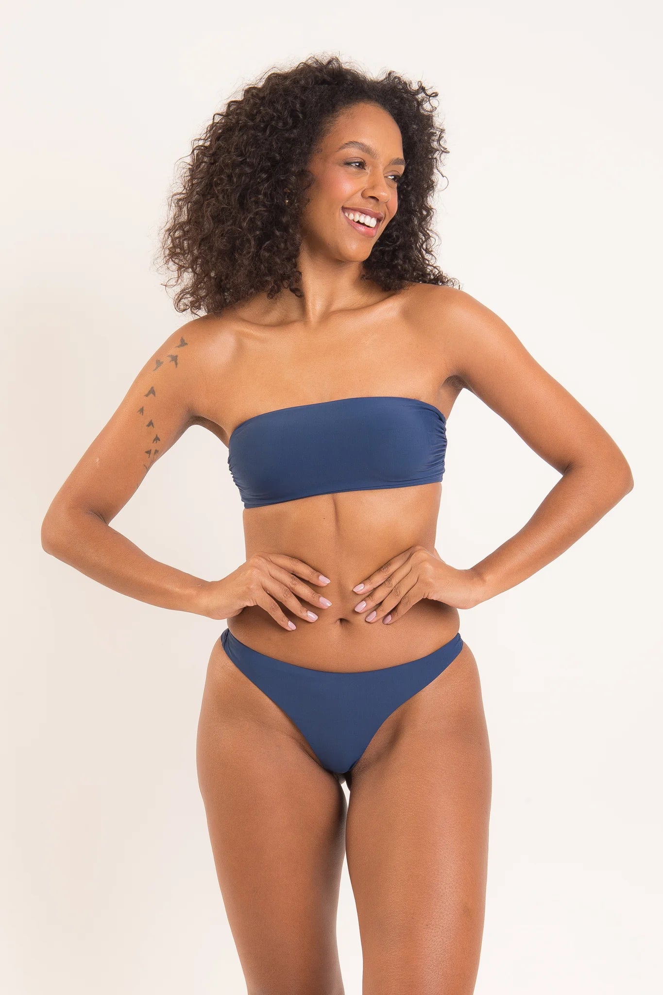 Reto Bandeau Bikini Top