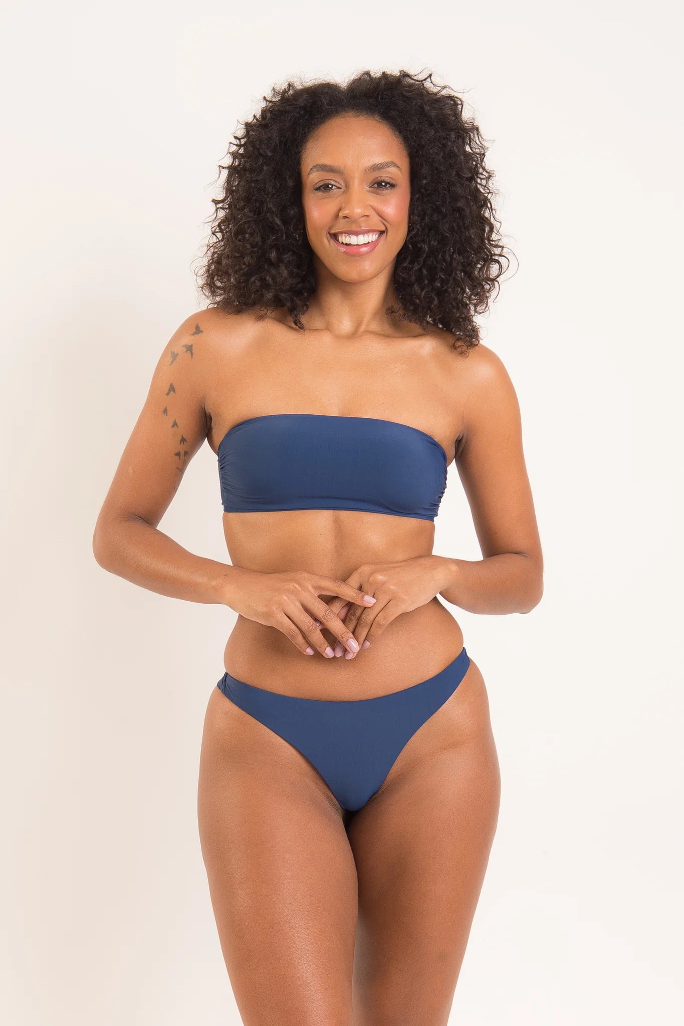 Reto Bandeau Bikini Top