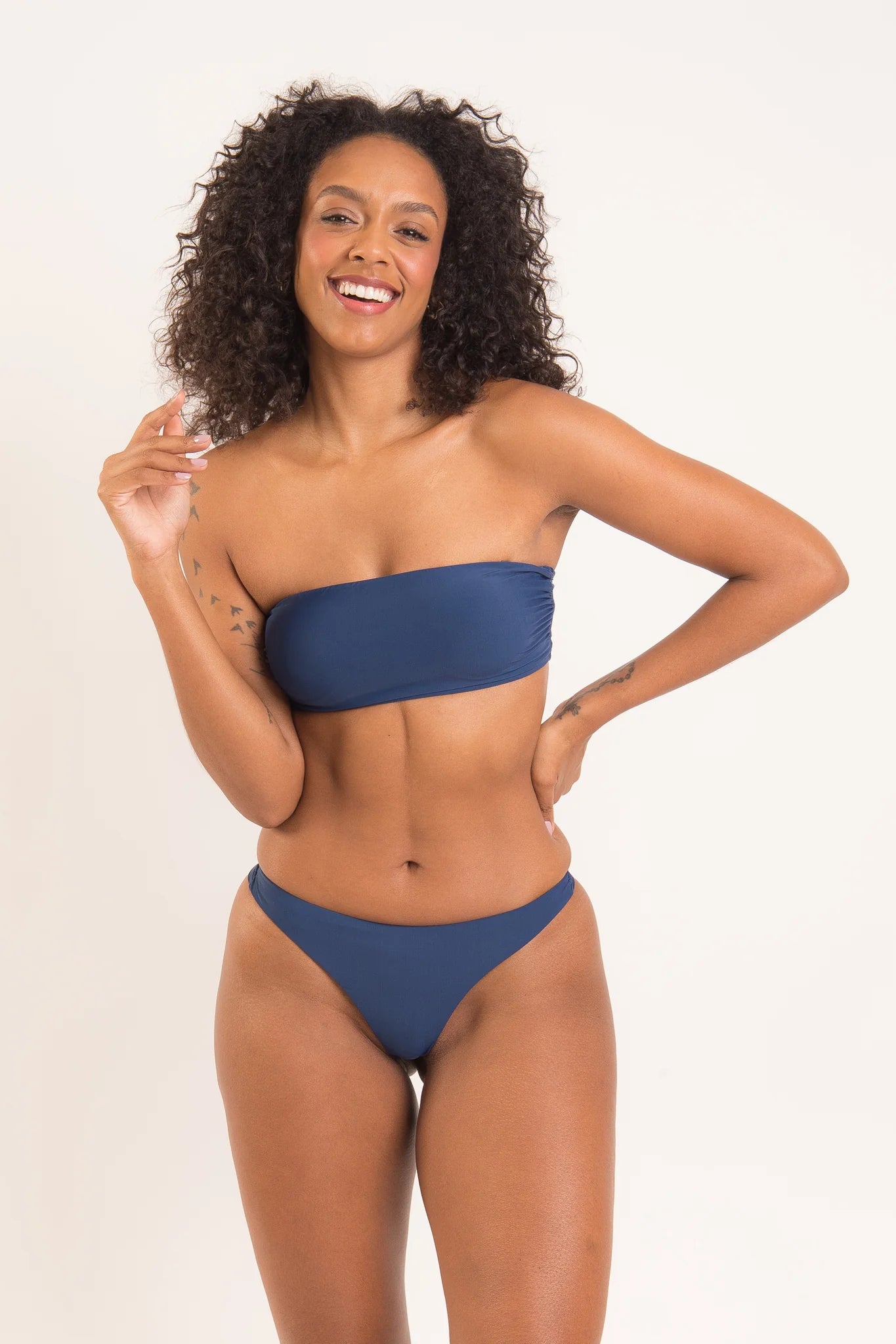 Reto Bandeau Bikini Top