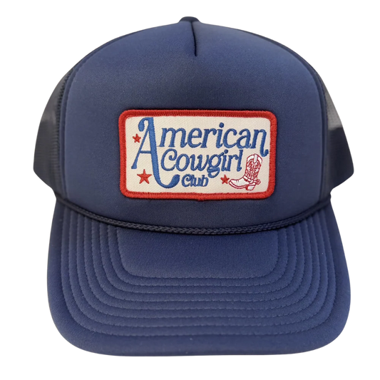 American Cowgirl Club Trucker Hat