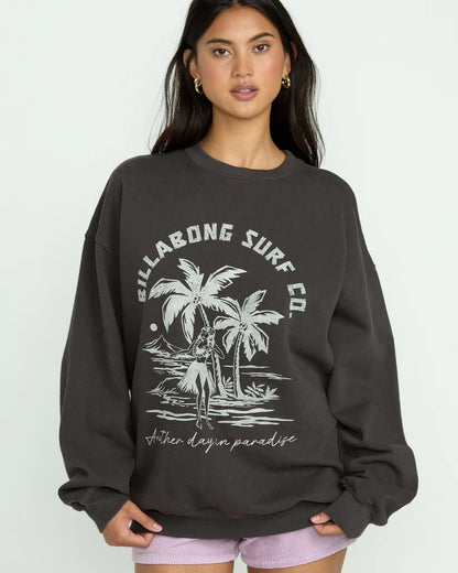 Ride In Oversized Crewneck Sweatshirt