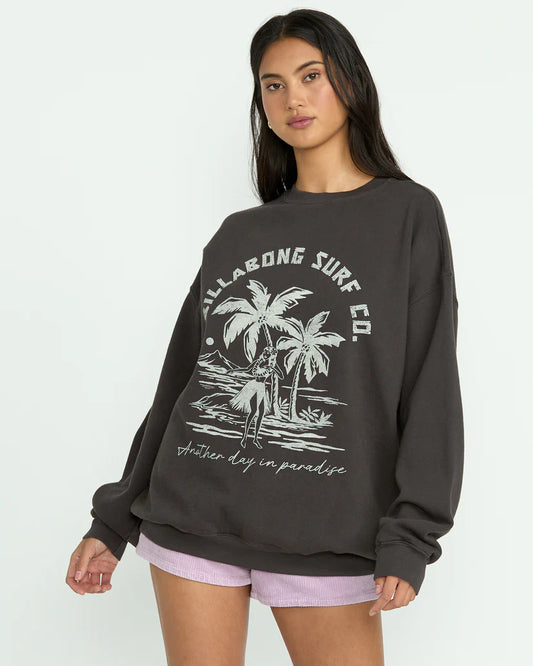 Ride In Oversized Crewneck Sweatshirt