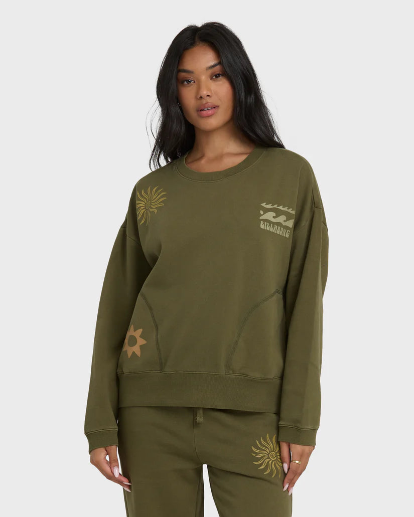 Sightseer Wave crewneck sweatshirt by Billabong