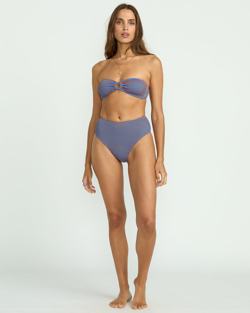 Summer High Stripe Maui Bikini Bottom