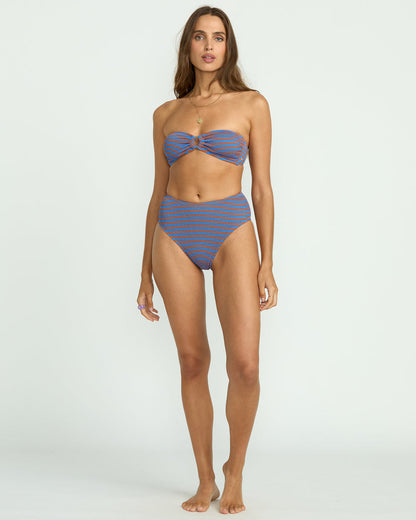 Summer High Stripe Maui Bikini Bottom
