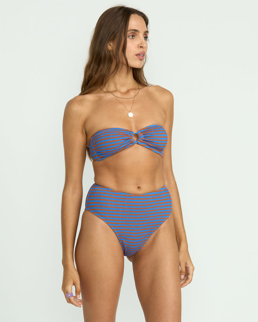 Summer High Stripe Maui Bikini Bottom