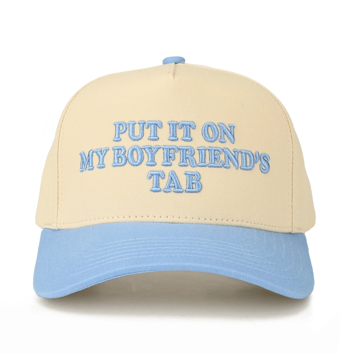 Put It On My Boyfriend's Tab Trucker Hat