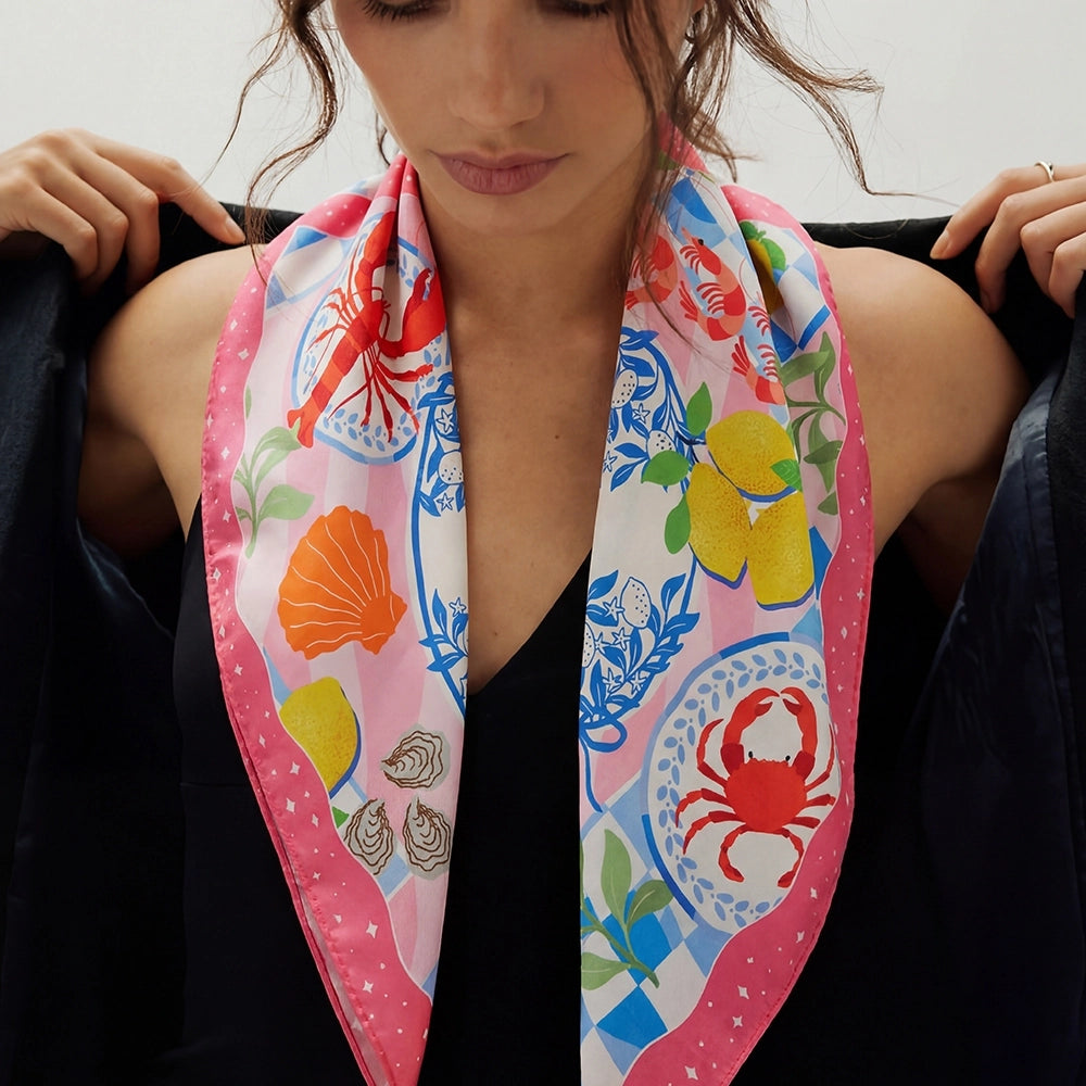 Assorted Satin Scarves