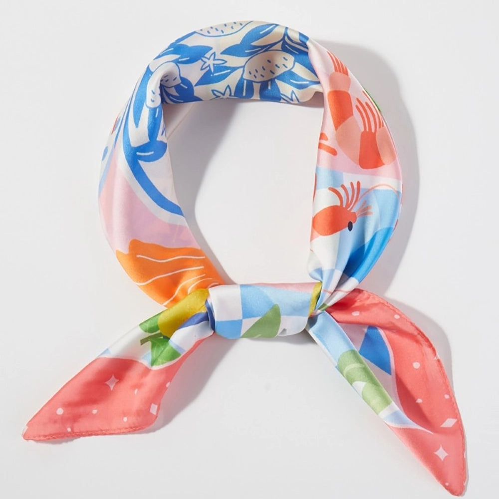 Assorted Satin Scarves