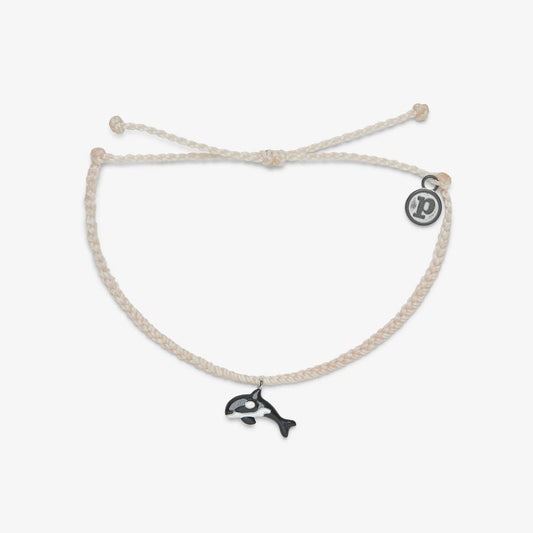 Orca Silver Charm Bracelet