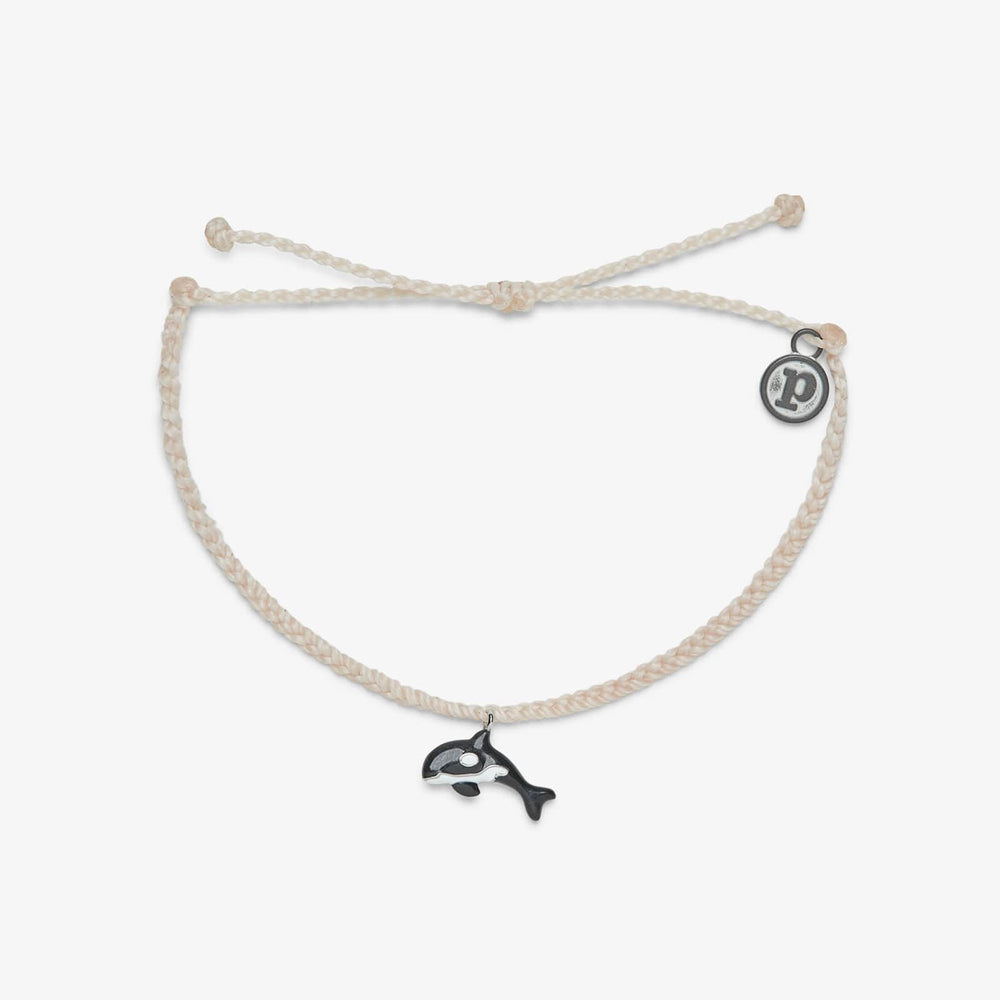 Orca Silver Charm Bracelet