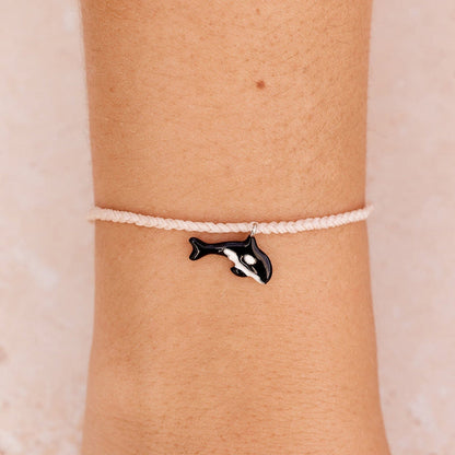 Orca Silver Charm Bracelet