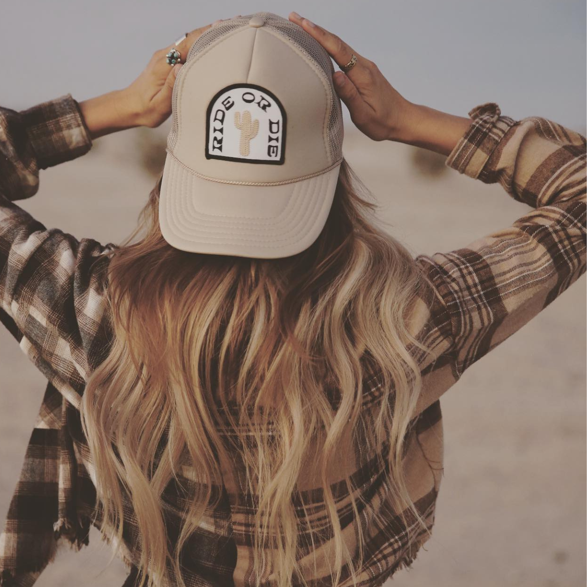 Ride or Die Patch Trucker Hat