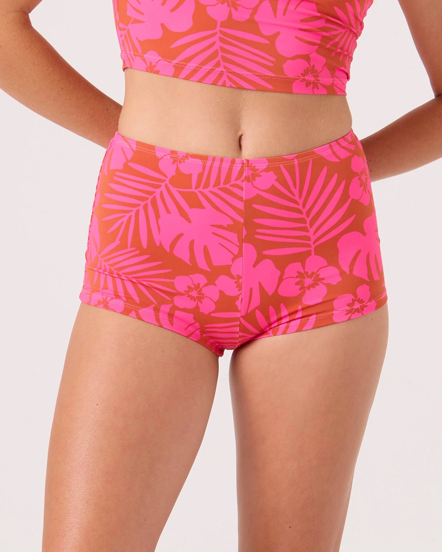 Sun Chasers Boy Short Cheeky Bikini Bottom