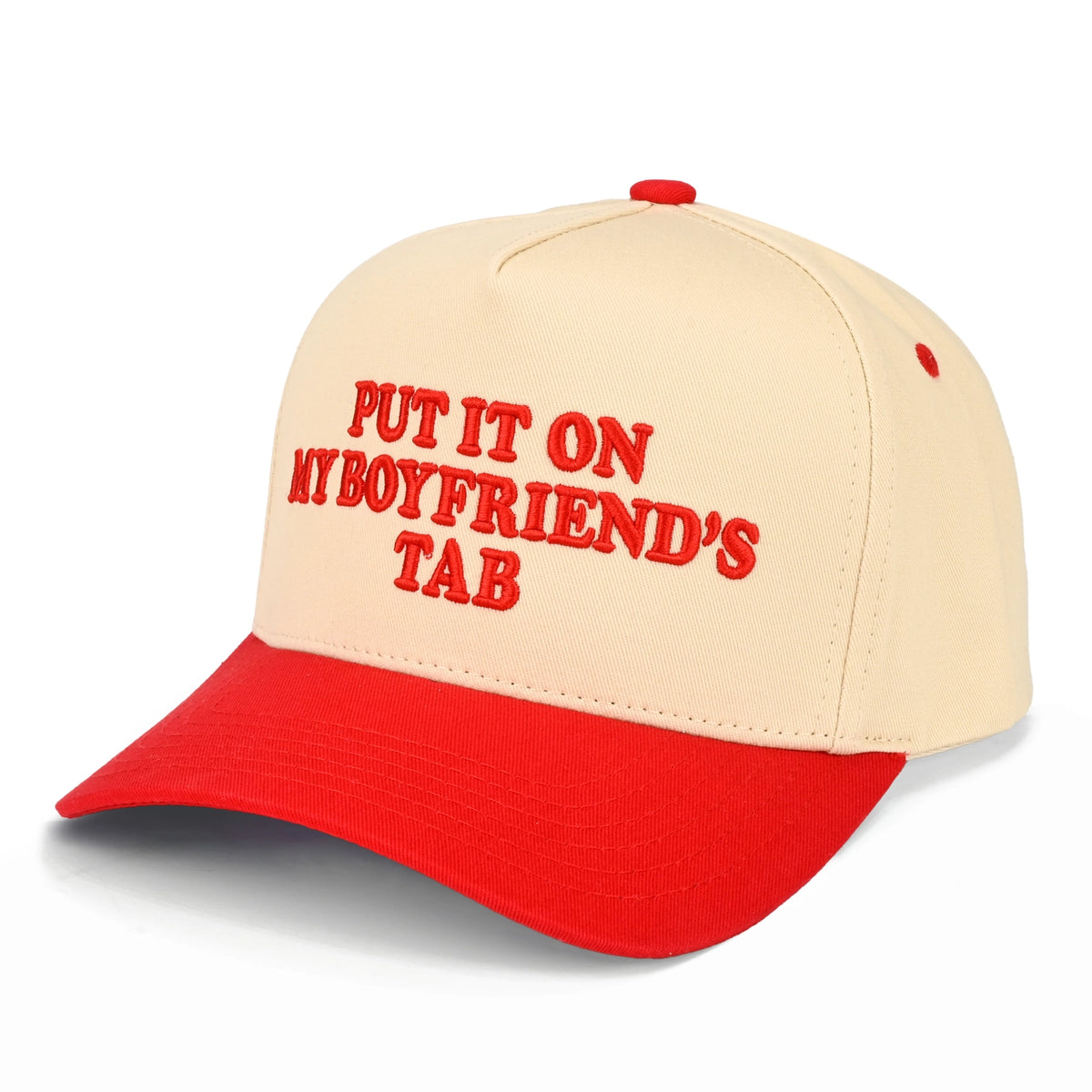 Put It On My Boyfriend's Tab Trucker Hat