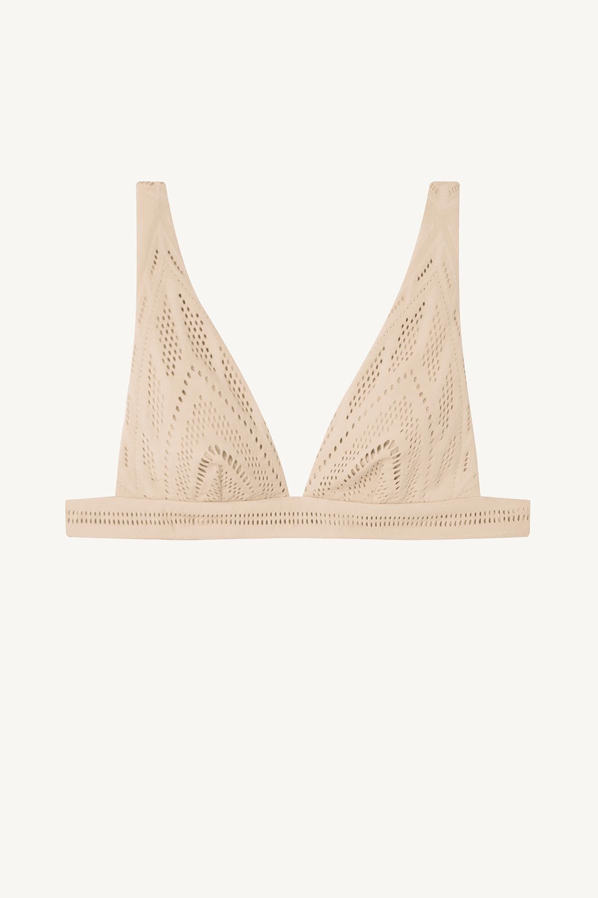 Lyra Elongated Triangle Bikini Top