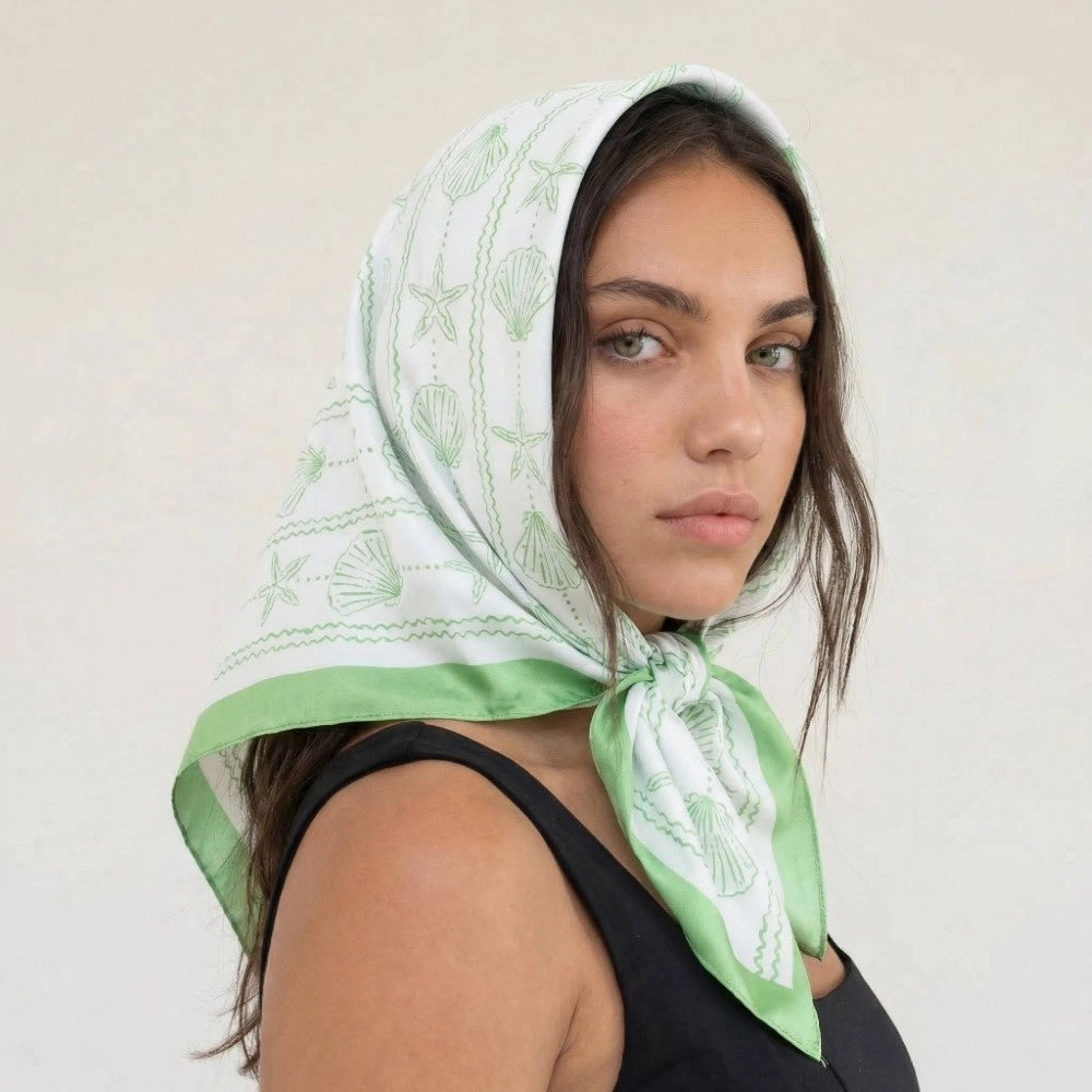 Assorted satin scarves by Fame Accessories