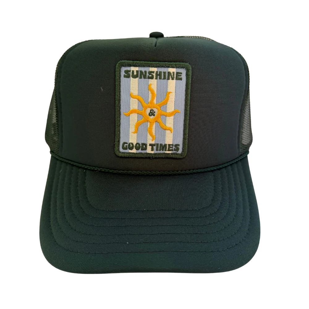Sunshine & Good Times Trucker Hat