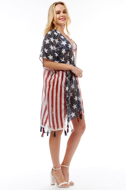 USA Beach Cover Up