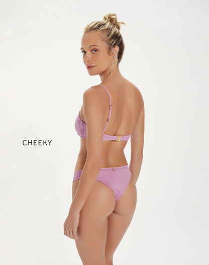 Scales Ana Asymmetrical Bikini Top