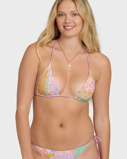 Dreamy Daze Reversible Triangle Bikini Top