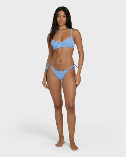 Mini Wave Check Helena Underwire Bikini Top