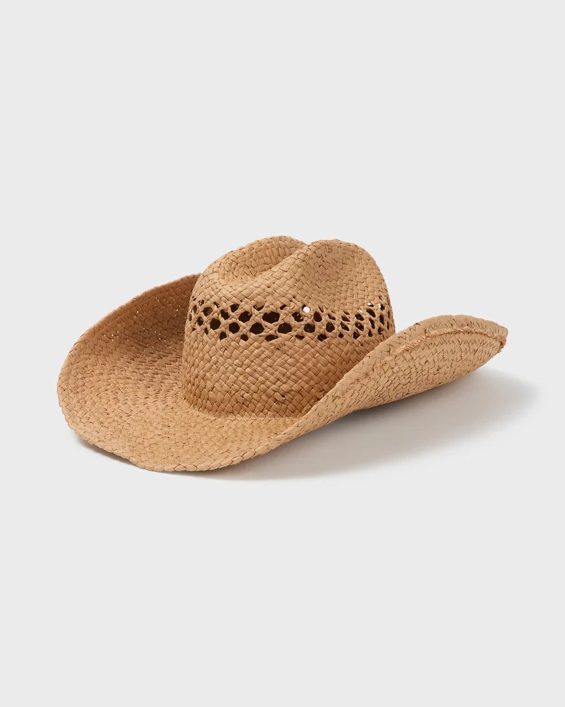 Wild Waves Wide Brim Straw Hat