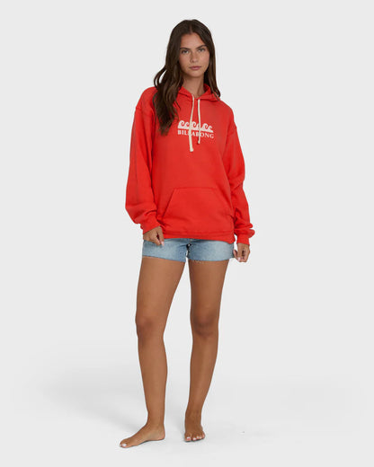 Surfing In Town Pullover Hoodie