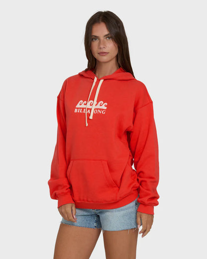 Surfing In Town Pullover Hoodie