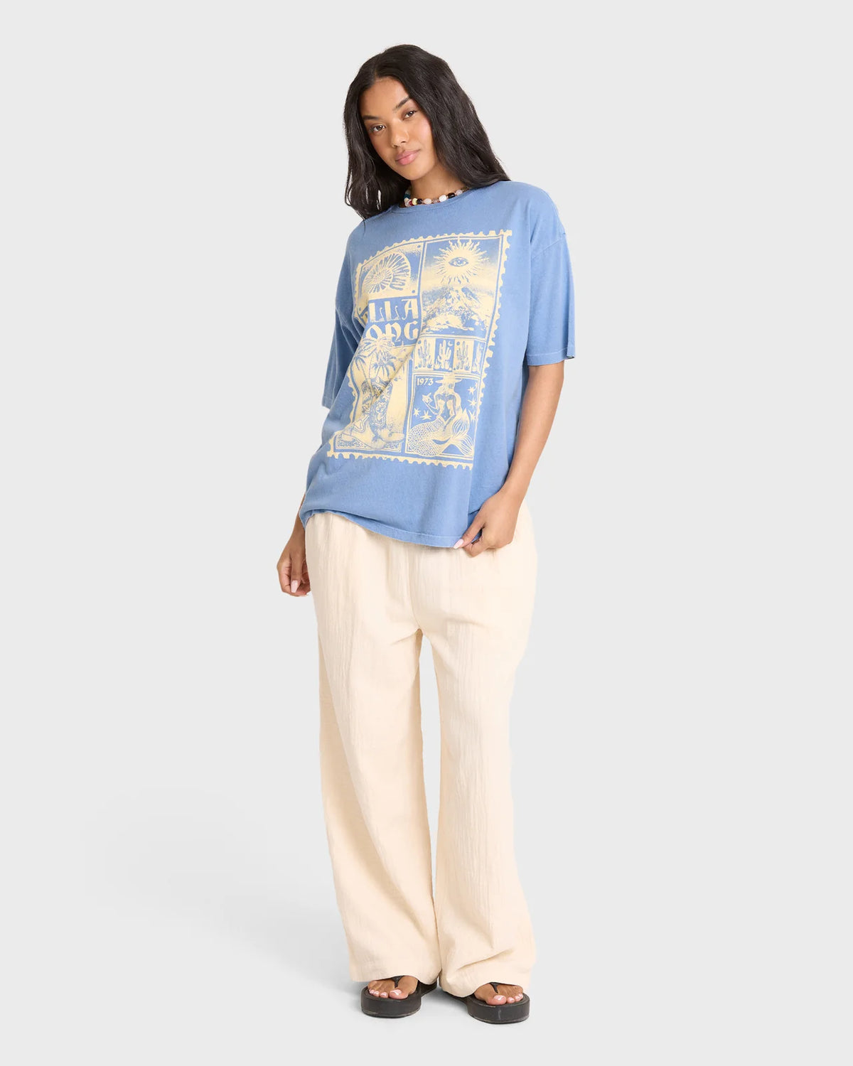 Across Skies Short Sleeve Cotton T-Shirt