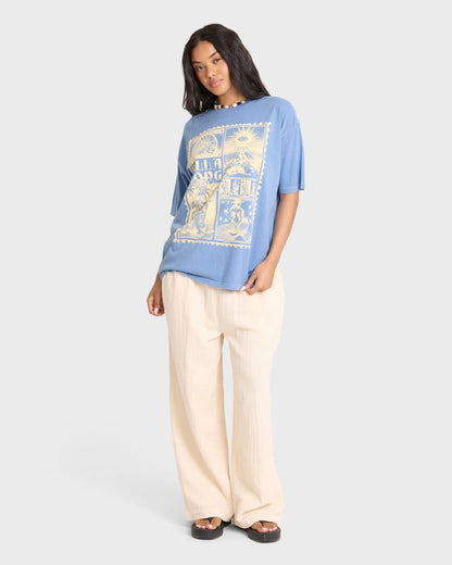 Across Skies Short Sleeve Cotton T-Shirt