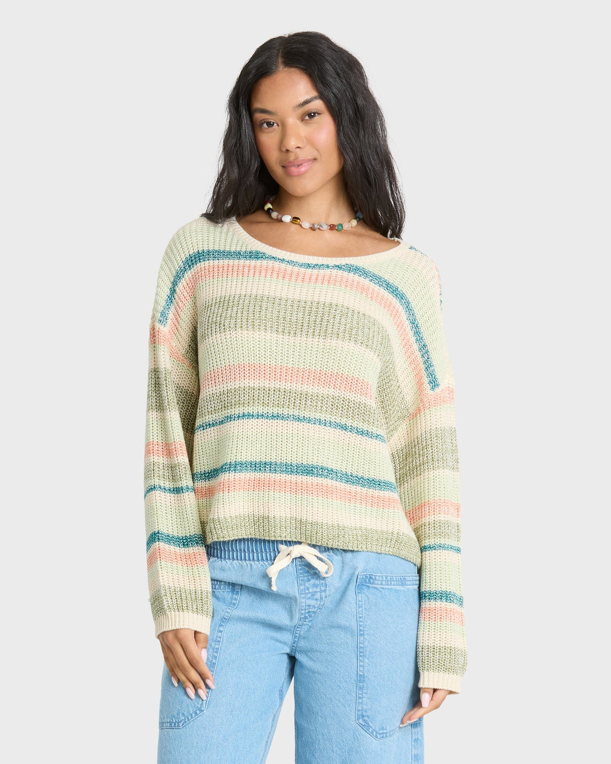 Lit Light Knit Crewneck Sweater