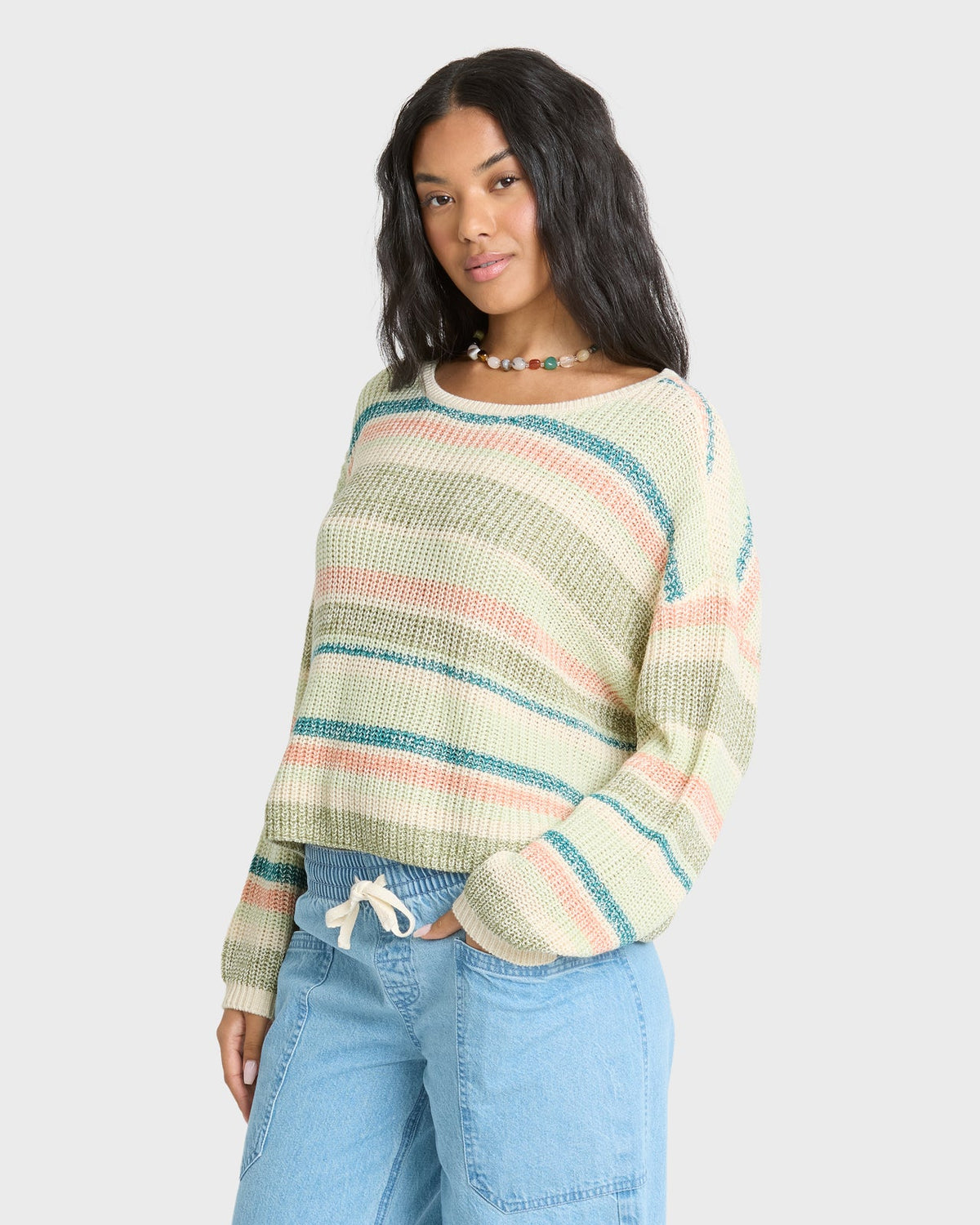 Lit Light Knit Crewneck Sweater