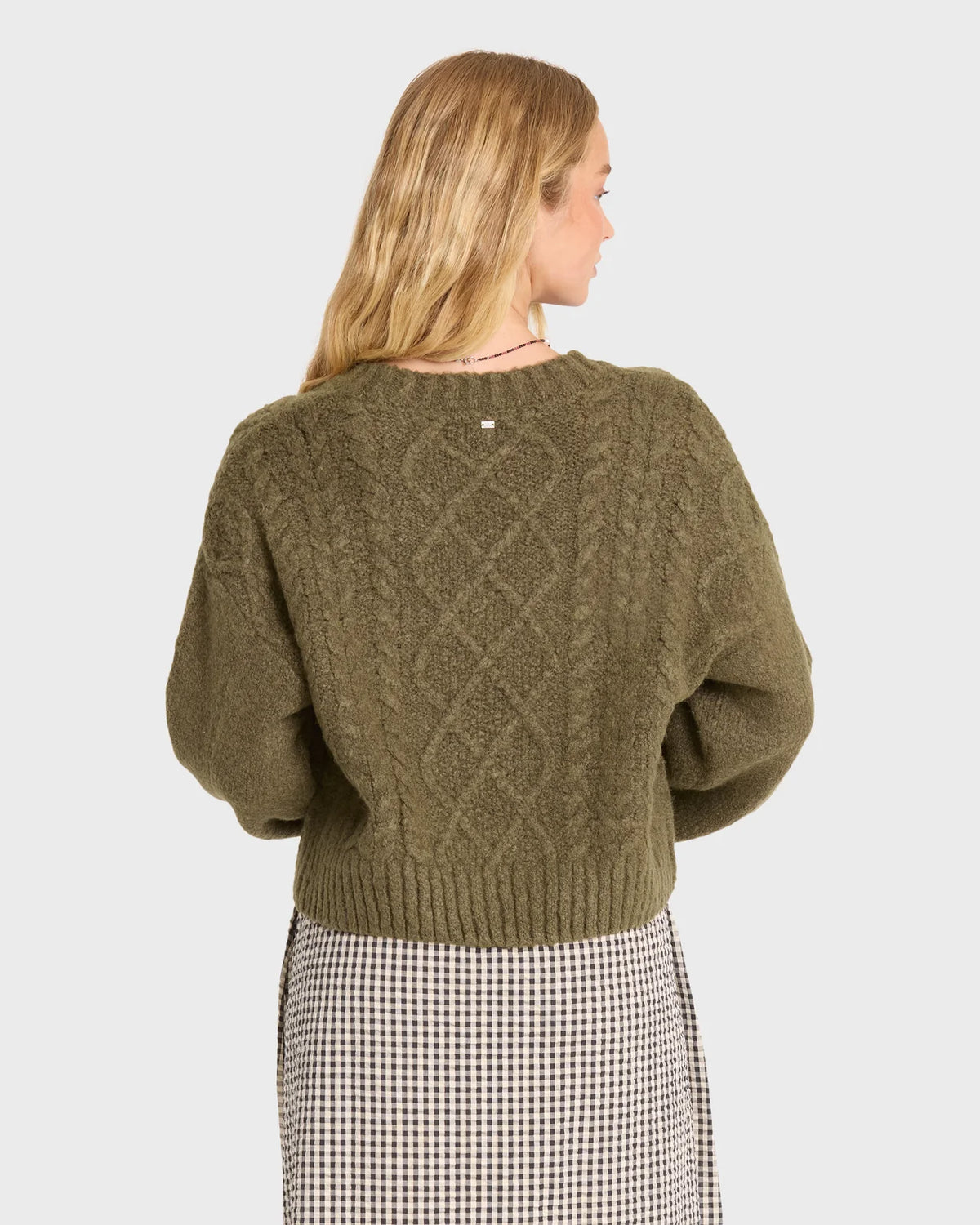 August V-Neck Cardigan Sweater