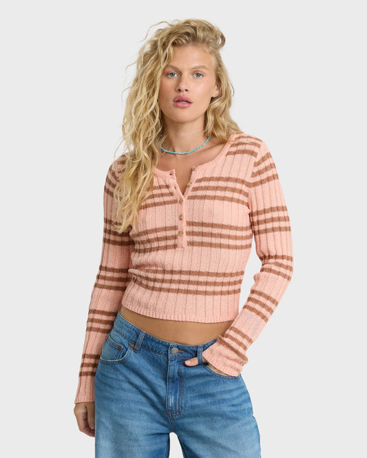 Ziggy Cropped V-Neck Sweater