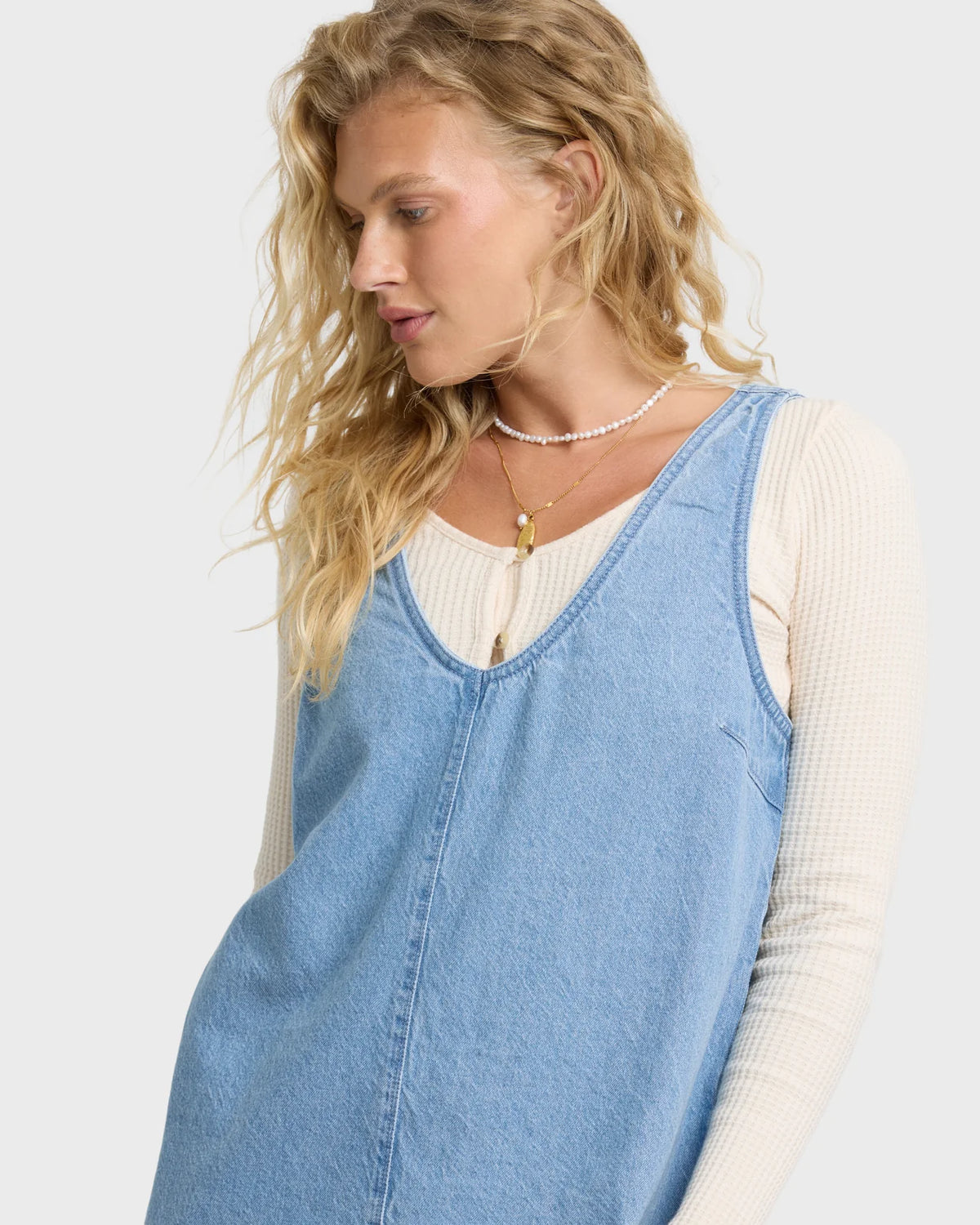 Lyla Salt-Washed Mini Dress
