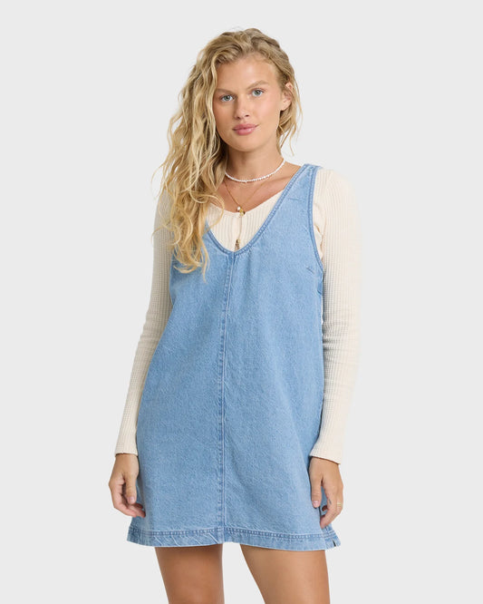Lyla Salt-Washed Mini Dress